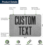 Custom Sign, Custom Street Sign, 11 Font Colors, 13 Font Styles, 4 Hole Options - Image 6