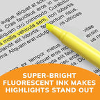 BIC Brite Liner Highlighters, Chisel Tip, 24-Count Pack of Yellow Highlighters - Image 5