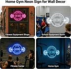 Customizable Gym Neon Sign Decor - Image 3