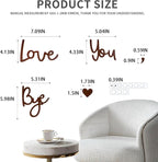 Home Decor Brown Love You Bye Wood Sign Boho Decor Wall Decor Express Love and - Image 7