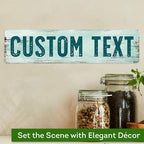 Custom Sign, Custom Street Sign, 11 Font Colors, 13 Font Styles, 4 Hole Options - Image 4