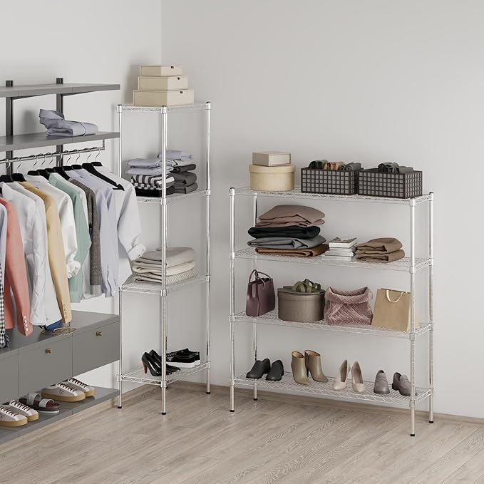 Regal Altair 14" Deep x 48" Wide x 54" Height Wire Shelving Kit | 4-Tier | NSF - Image 7