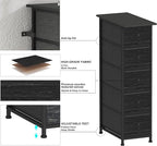 GiftGo Narrow Dresser Vertical Slim Dresser Chest of Drawers Skinny Storage - Image 5