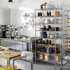 Regal Altair 21" Deep x 36" Wide x 86" Height Wire Shelving Kit | 8-Tier | NSF - Image 2