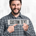 Custom Sign, Custom Street Sign, 11 Font Colors, 13 Font Styles, 4 Hole Options - Image 2