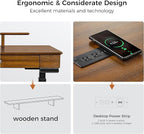 EUREKA ERGONOMIC Standing Desk, 63 inch Executive Desk - Image 9