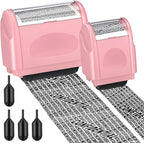 Nezyo 2 Pack Identity Protection Roller Stamp Identity Theft, Confidential by Nezyo