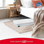 Rubbermaid 70 Quart Under the Bed Low Profile Storage Boxes - Image 5