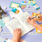 feela 8 Pack Soft Cover Journal Bulk, Notebooks College Ruled - Image 3