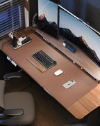 Large Desk Mat - 48" x 17"Leather Desk Pad Protector, Office Desk Mat, Non-Slip - Image 7
