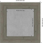 Amanti Art Grey Framed Magnetic Board 23x23 Small Vision Board - Image 4