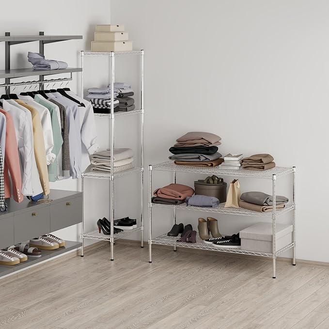 Regal Altair 21" Deep x 48" Wide x 34" Height Wire Shelving Kit | 3-Tier | NSF - Image 7