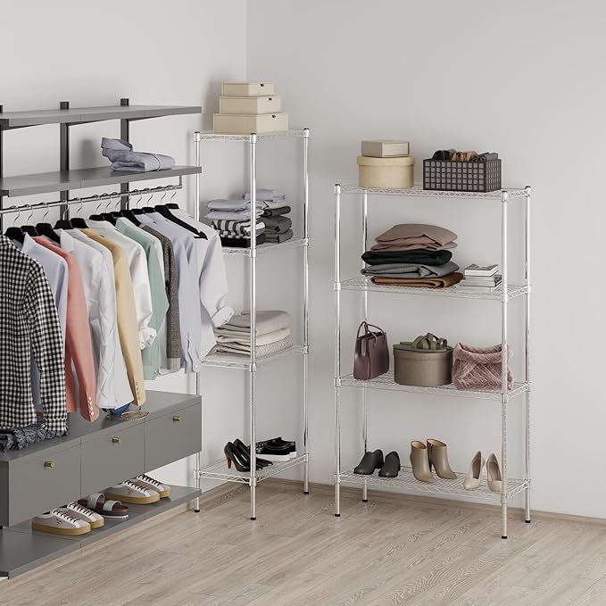 Regal Altair 14" Deep x 36" Wide x 64" Height Wire Shelving Kit | 4-Tier | NSF - Image 7