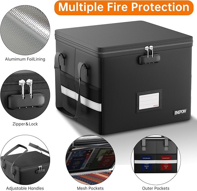 ENGPOW 5200°F Fireproof Document Box - Image 5