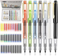 GC QUILL Calligraphy Set Fountain Pens 7 Different Size Nibs and 36 Assorted by GC+QUILL