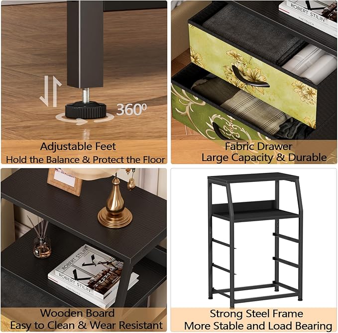 Furnulem Retro Night Stand - Image 5