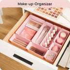 Vtopmart 25 PCS Plastic Drawer Organizers Set, 4-Size Versatile Bathroom and - Image 4