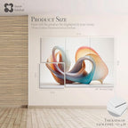 Soon Global Acoustical Wall Panels, 72 X 48 Inches Art Acoustic Panels - Image 2