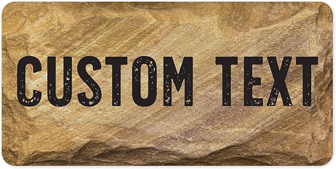 Custom Sign, Custom Street Sign, 11 Font Colors, 13 Font Styles, 4 Hole Options by MySignCenter