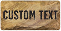 Custom Sign, Custom Street Sign, 11 Font Colors, 13 Font Styles, 4 Hole Options by MySignCenter
