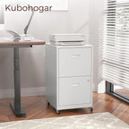 Kubohogar 2 Drawer Mobile File Cabinet - Image 2