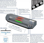 SINCHI 13" Commercial Laminator | 3–10 Mil, 48s Warm-Up, Heavy Duty No-Jam - Image 8