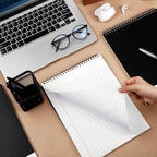Resurhang 6 Pcs Legal Pad Top Spiral Bound Notebook 70 Sheets Double Sided - Image 2