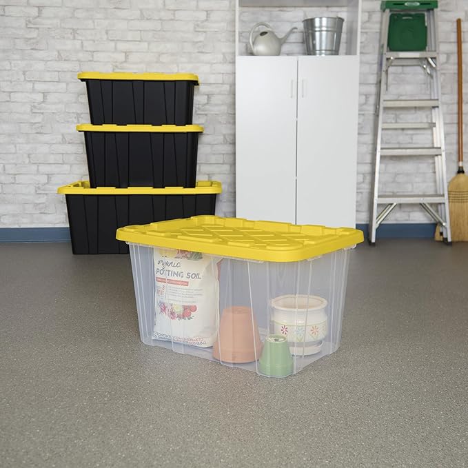 Sterilite 12 Pack Industrial Storage Box - Image 4