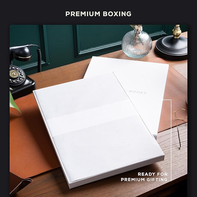 Beechmore Books A3 Sketchbook – 11.7x16.5 Premium Vegan Leather Bound Extra - Image 3
