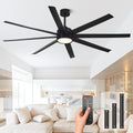 modern ceiling fans with lights, 72 inch ceiling, main product view