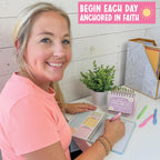 Daily Bible Verse Desk Flip Calendar 2026 - Daily Scripture Flip Calendar, Inspirational Desk Calendars 2026, Christian Perpetual Calendars, Motivational Quotes for Desks, Back to School Teacher Gifts