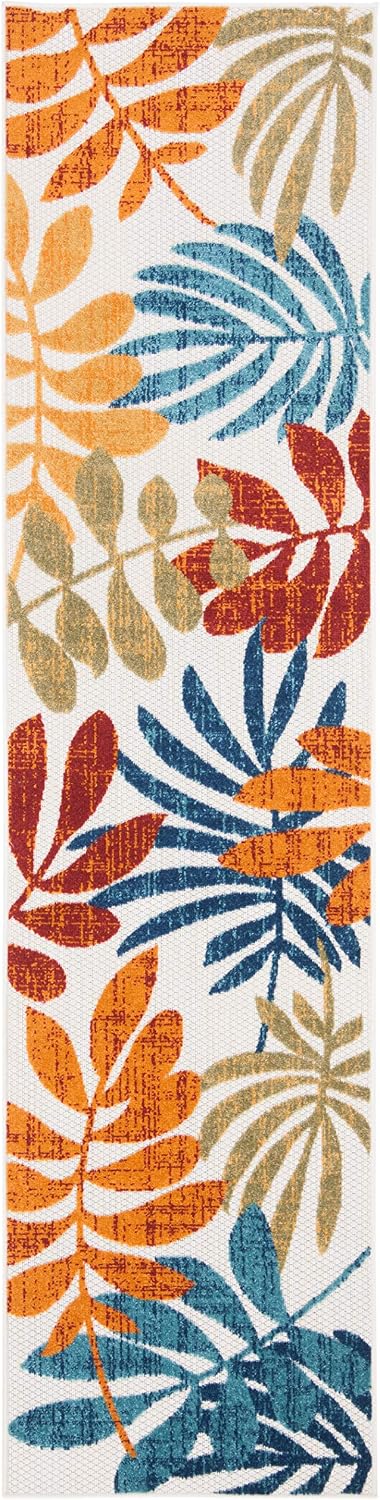safavieh washable rug outdoor cabana collection - 2', close-up detail
