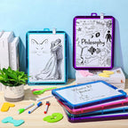 Outus 10 Pcs Dry Erase Mini White Boards Bulk 8.5 x 11'' Small Magnetic - Image 3