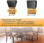 CHWM Square Chair Leg Protectors - Image 2