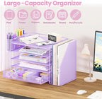 OPNICE Desk Organizer, 5-Tier Paper File Organizer - Image 3
