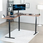 VIVO Electric Corner 75 x 63 inch L-Shaped Standing Desk, Memory Height - Image 2