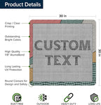 Custom Sign, Custom Street Sign, 11 Font Colors, 13 Font Styles, 4 Hole Options - Image 6
