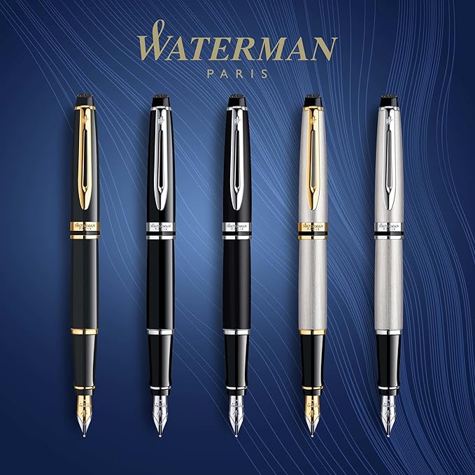 Waterman Expert Fountain Pen Gloss Black - Image 6
