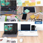 Varhomax Glass Desk Whiteboard - Image 3