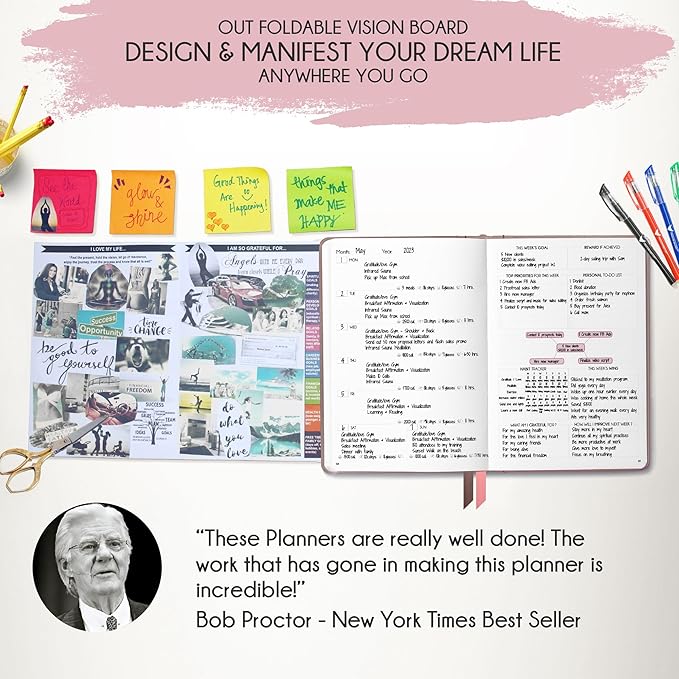 Life Planner - A 12 Month Journey to Crush Your Goals, Increase Productivity - Image 7