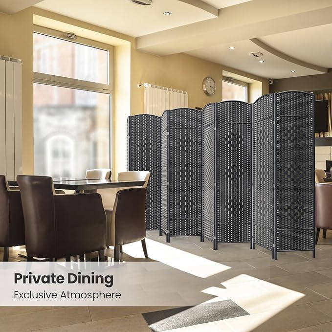 Cocosica 8 Panel Room Divider, 6Ft Folding Privacy Screen, Tall - Image 6