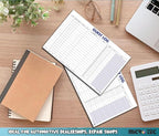 Guest Log Book for Automotive Dealerships – Customer Sign-in Tracking Log – 17" - Image 5