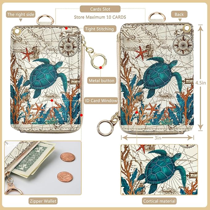 bolimoss Turtle Lanyard Wallet - Image 2