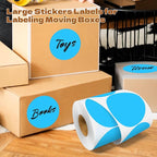 3 Inch Round Color Coding Labels - Image 5