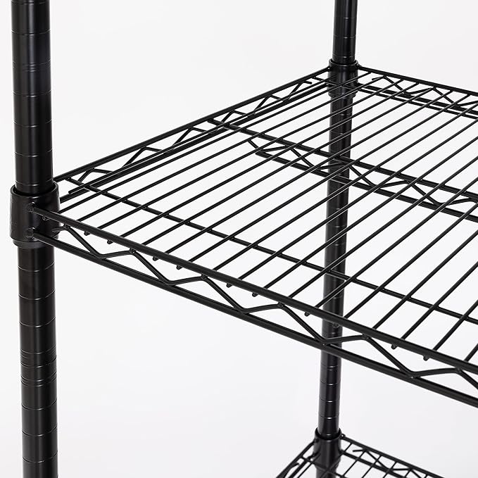 Seville Classics UltraDurable Heavy Duty NSF Solid Steel Wire Rack Storage Unit - Image 4