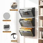 Docnest 3 Tier Mesh Wall File Holders - Image 5