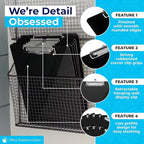 Black Plastic Clipboards Multipack - Image 3
