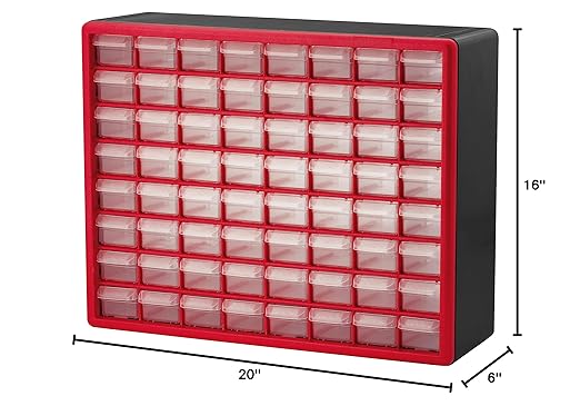 Akro-Mils 64-Drawer Plastic Drawer Storage Cabinet - Image 14