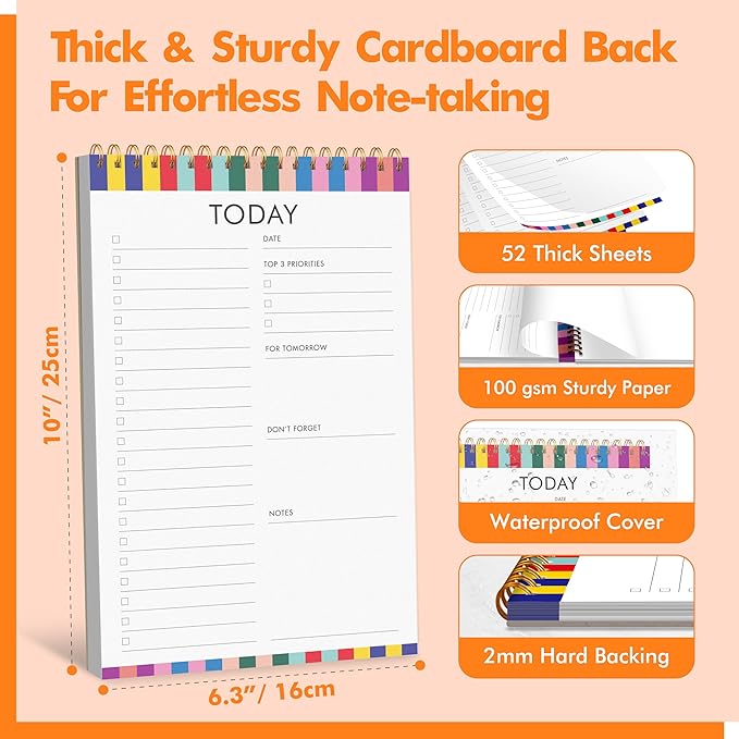 To Do List Notepad, Daily Planner Notebook - Image 4