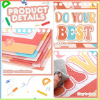 Honoson 24 Pcs Bulk Inspirational Privacy Folders - Image 3